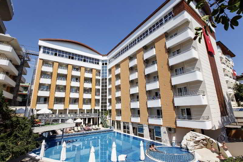 Kleopatra Develi Hotel Alanya Exterior foto